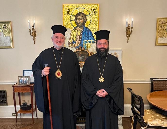 Ο Επίσκοπος Μελόης Αιμιλιανός στην Ιερά Αρχιεπισκοπή Αμερικής