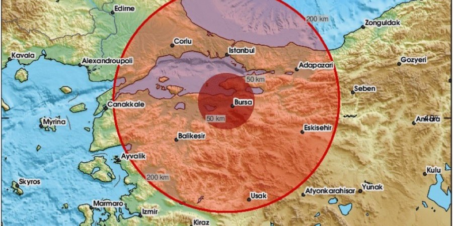 Σεισμός 5,1 βαθμών στη Θάλασσα του Μαρμαρά