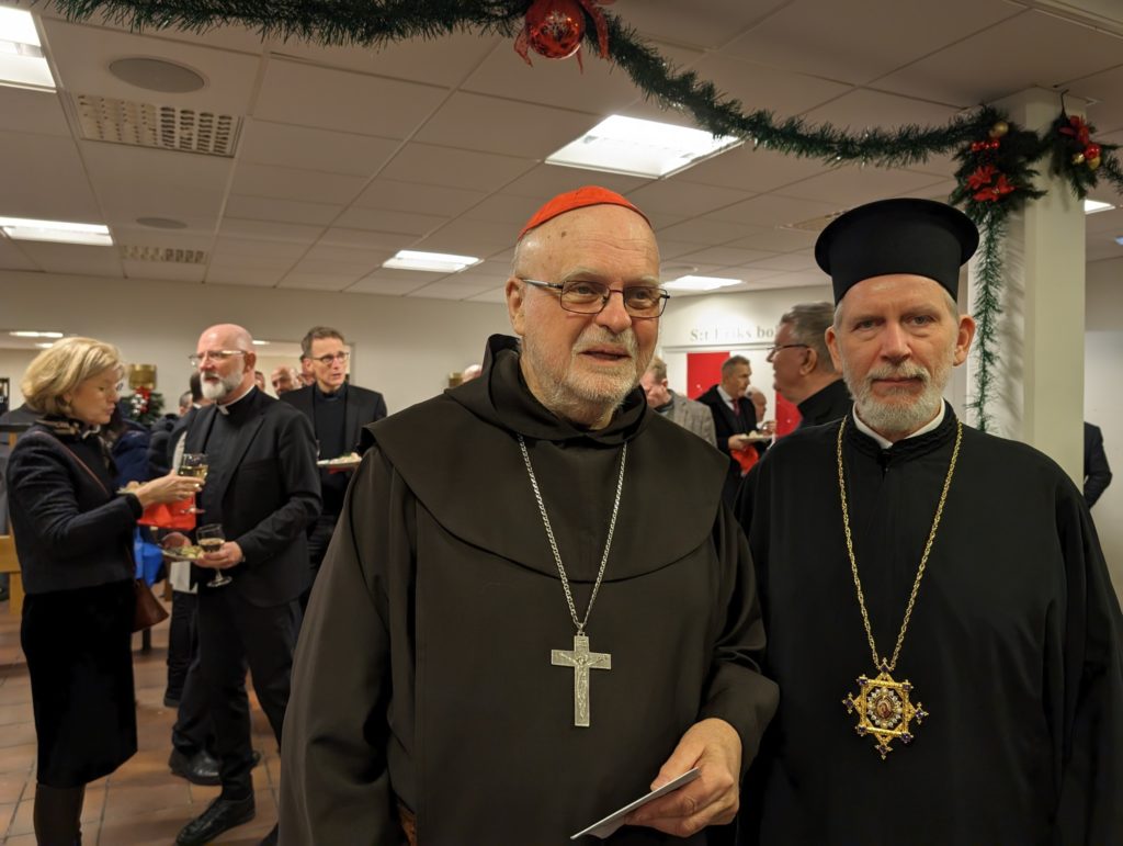 Ο Μητροπολίτης Σουηδίας Κλεόπας στην 25η επέτειο του Καρδιναλίου Στοκχόλμης