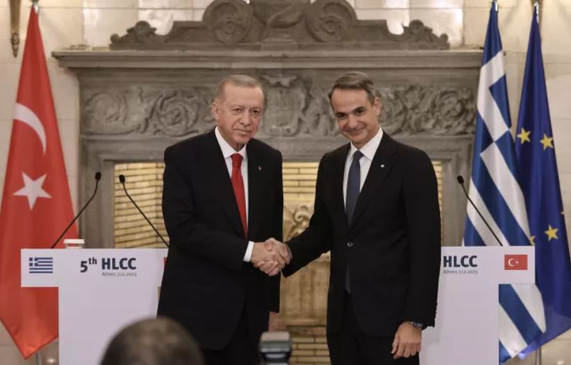 ΕΡΝΤΟΓΑΝ – ΜΗΤΣΟΤΑΚΗΣ: Πρόθεση για ειρηνική συνεργασία ανάμεσα σε Ελλάδα και Τουρκία