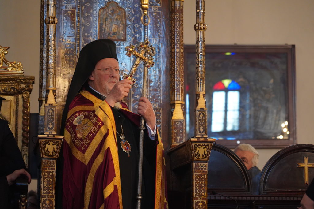 Χειροθεσία Μέγα Πρωτοσυγκέλλου την πρώτη του έτους στο Φανάρι