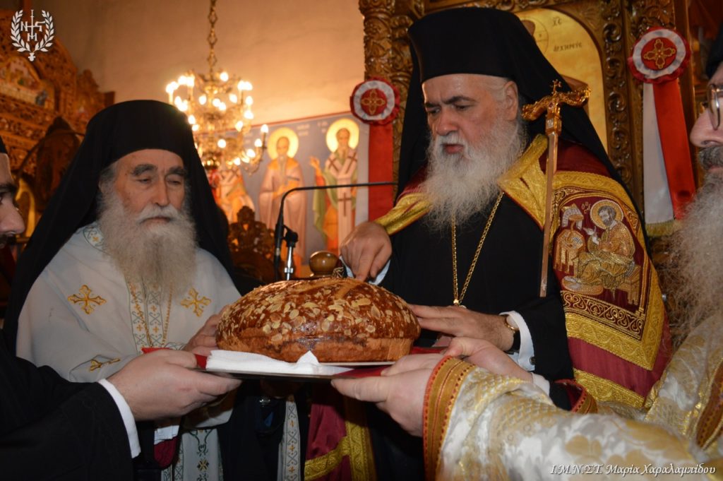 Αρχιερατικός Εσπερινός στον Άγιο Βασίλειο Συκεών