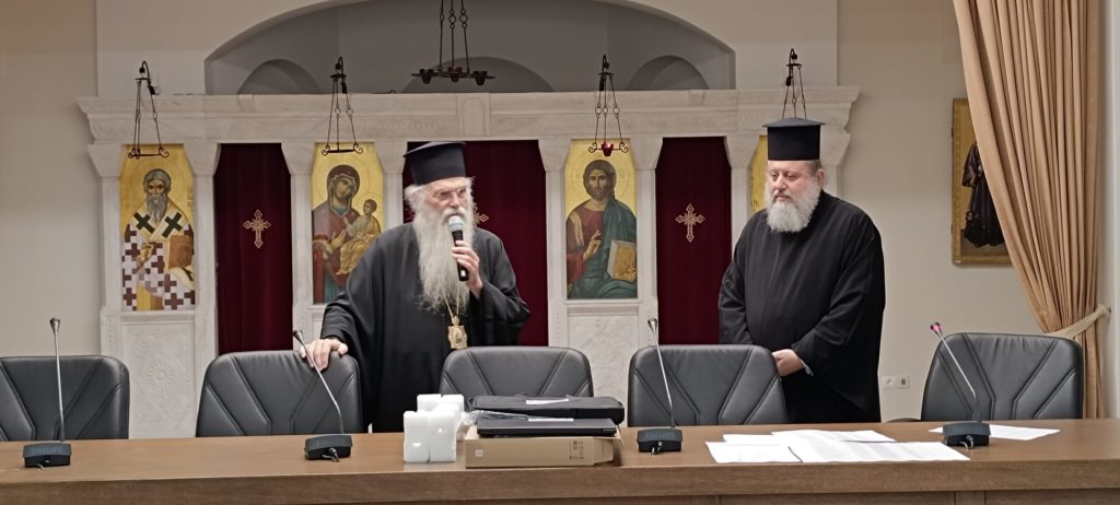 Παράδοση Ψηφιακού Κόμβου στην Ιερά Μητρόπολη Μεσογαίας και Λαυρεωτικής