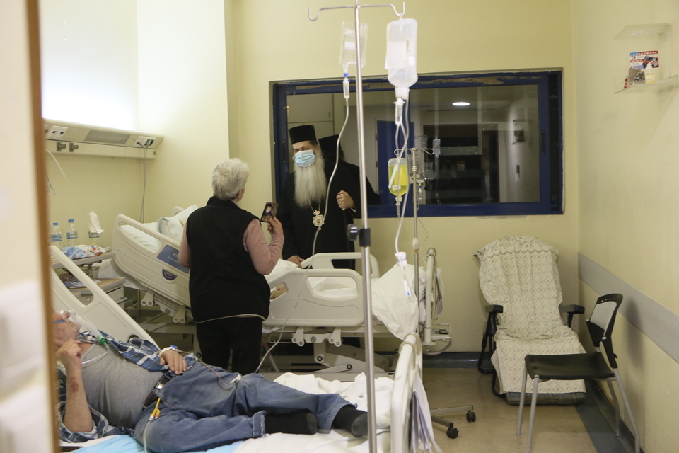 Στο Νοσοκομείο Λαμίας στην αλλαγή του χρόνου ο Φθιώτιδος Συμεών