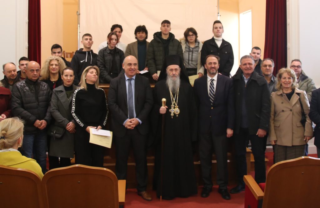 Ο Μητροπολίτης Ιερόθεος στην ετήσια εκδήλωση για τους Ευεργέτες-Δωρητές της Ναυπάκτου