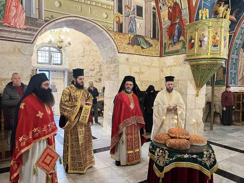 Η εορτή της Σύναξης του Τιμίου Προδρόμου στο Πατριαρχείο Ιεροσολύμων (ΒΙΝΤΕΟ)