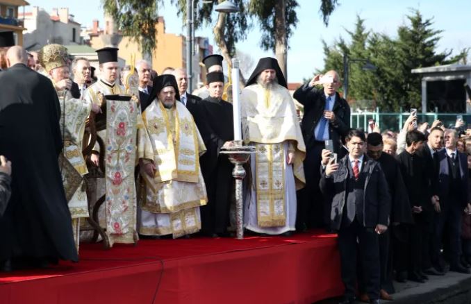 Εορτασμός των Θεοφανείων στο Φανάρι