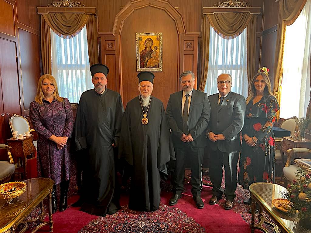 Στον Οικουμενικό Πατριάρχης το νέο Δ.Σ. του Εκπαιδευτικού και Πολιτιστικού Συλλόγου Ίμβρου