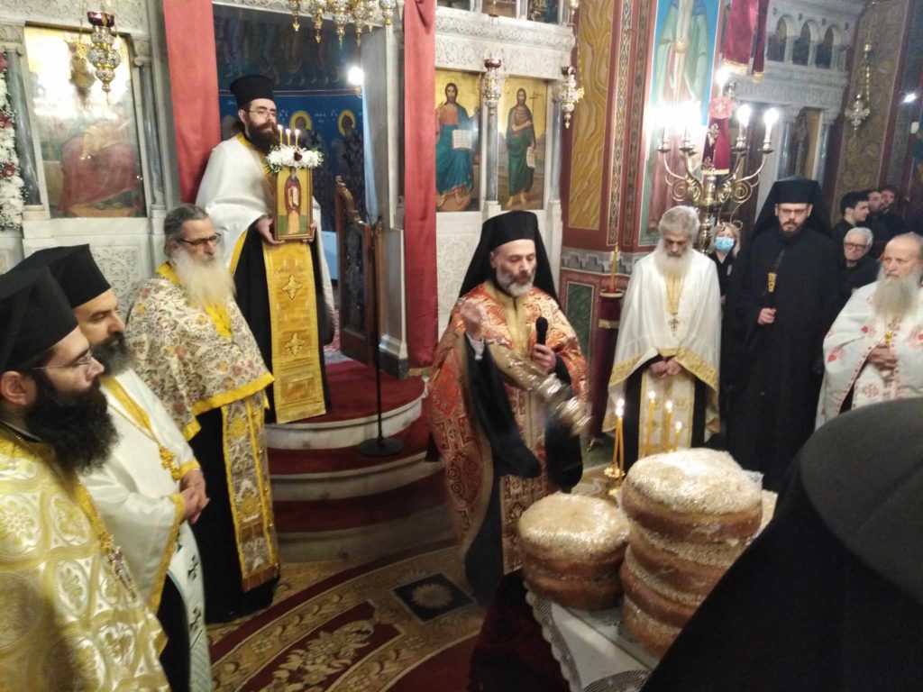 Άφατη κατάνυξη, για τον πανηγυρικό Εσπερινό του Αγίου Αντωνίου, στα Άνω Πατήσια