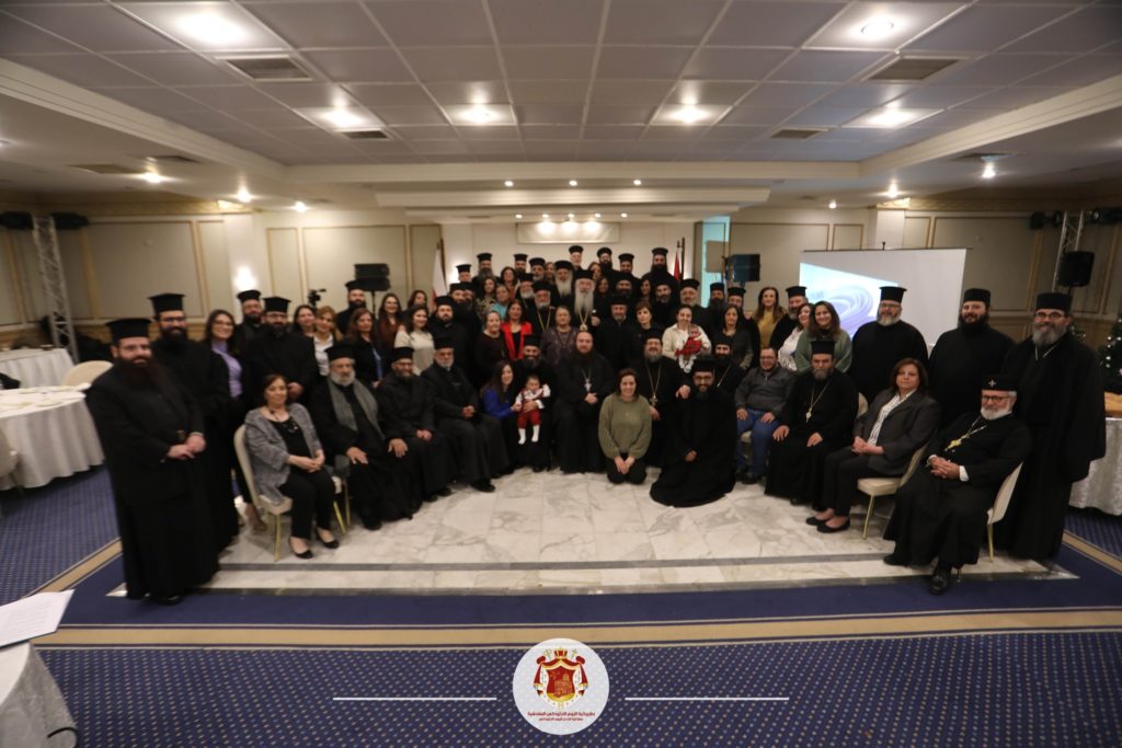 ‎لقاءُ محبة للأباء الكهنة والخوريات