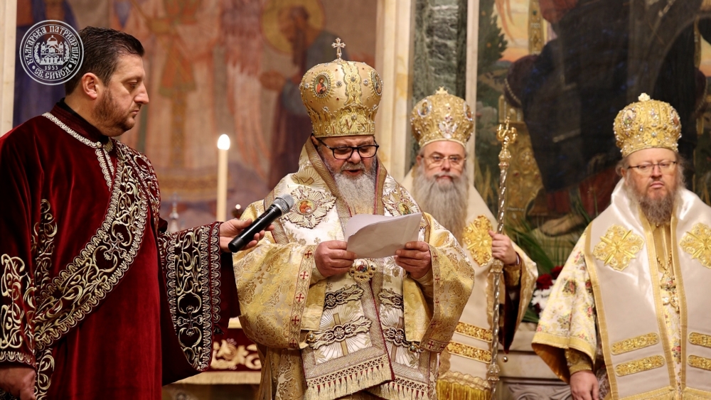 Слово на Великотърновски митрополит Григорий по случай именния ден на Негово Светейшество Българския патриарх Неофит