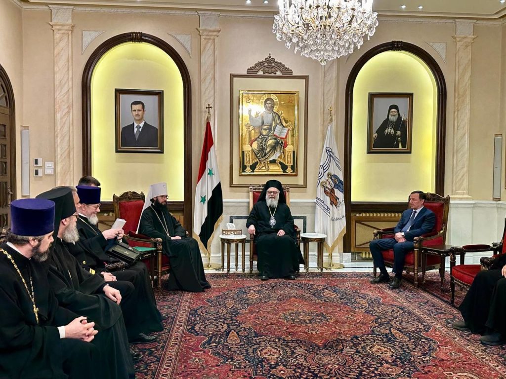 Состоялась встреча председателя ОВЦС с Предстоятелем Антиохийской Православной Церкви