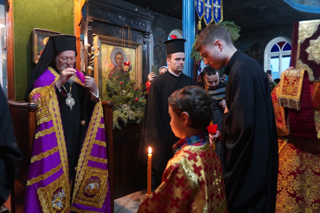 Μήνυμα αγάπης του Οικουμενικού Πατριάρχη στη Ρωσόφωνη παροικία της Πόλεως για τα Χριστούγεννα