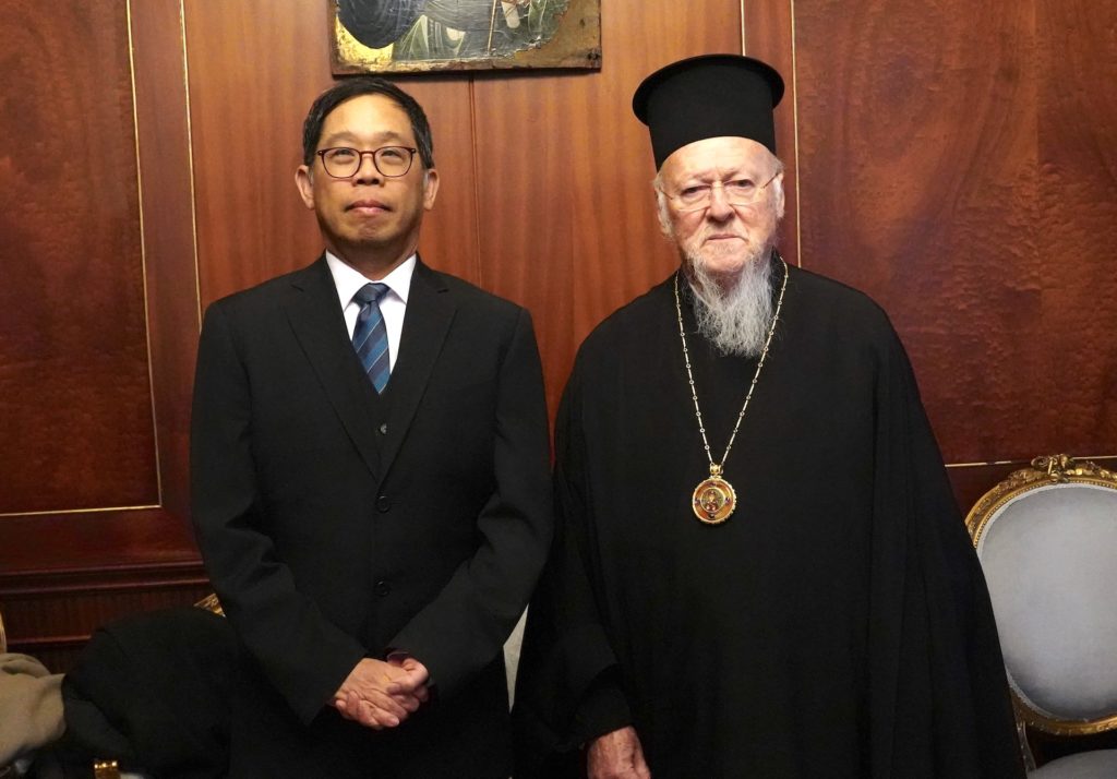 Το Οικουμενικό Πατριαρχείο επισκέφθηκε ο Πρέσβης του Βασιλείου της Ταϋλάνδης στην Άγκυρα