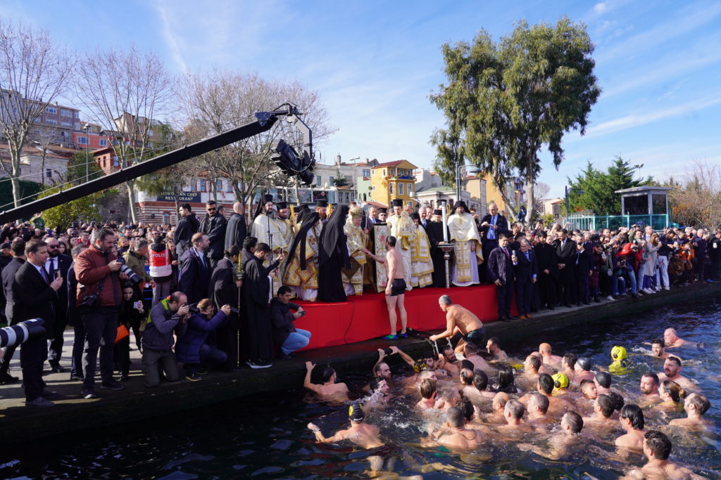 The Feast Day of Epiphany celebrated with great splendour at the Phanar
