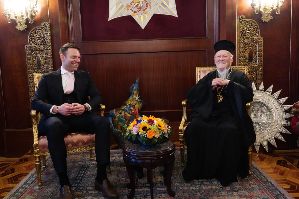 Συνάντηση Οικουμενικού Πατριάρχη με τον Πρόεδρο του ΣΥΡΙΖΑ – Προοδευτική Συμμαχία