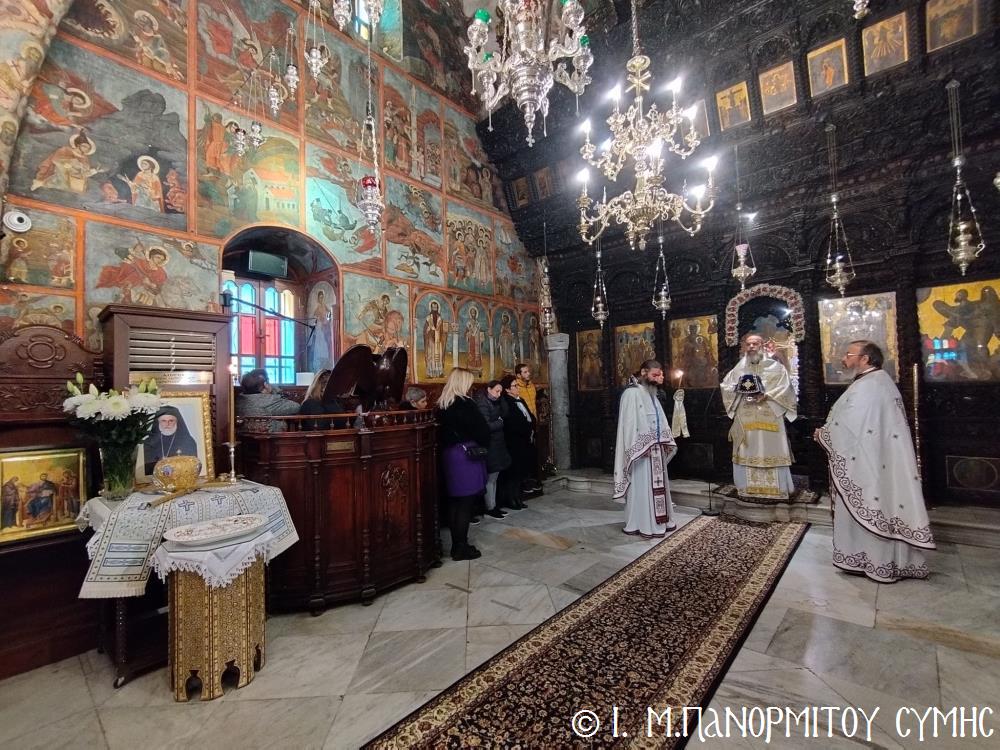 Το εξαετές μνημόσυνο του Μακαριστού Μητροπολίτη Σύμης κυρού Χρυσοστόμου του Α’ στον Πανορμίτη