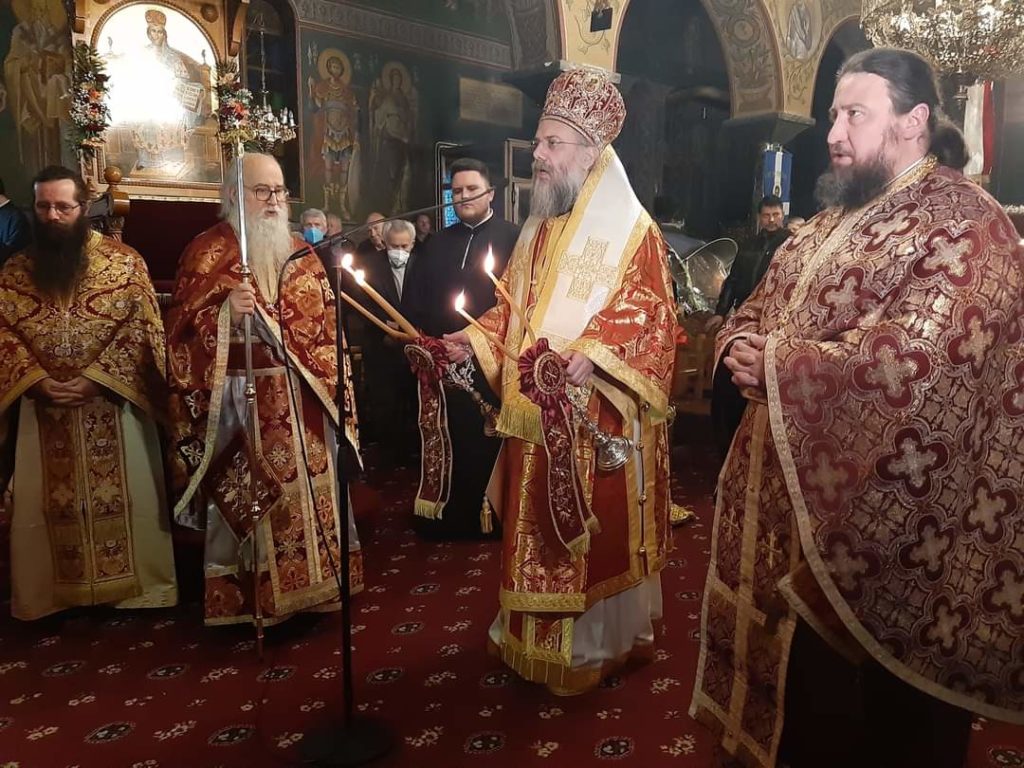 Το Σωματείο Ιεροψαλτών Τρικάλων στον πανηγυρικό Εσπερινό στο Μικρό Κεφαλόβρυσο Τρικάλων