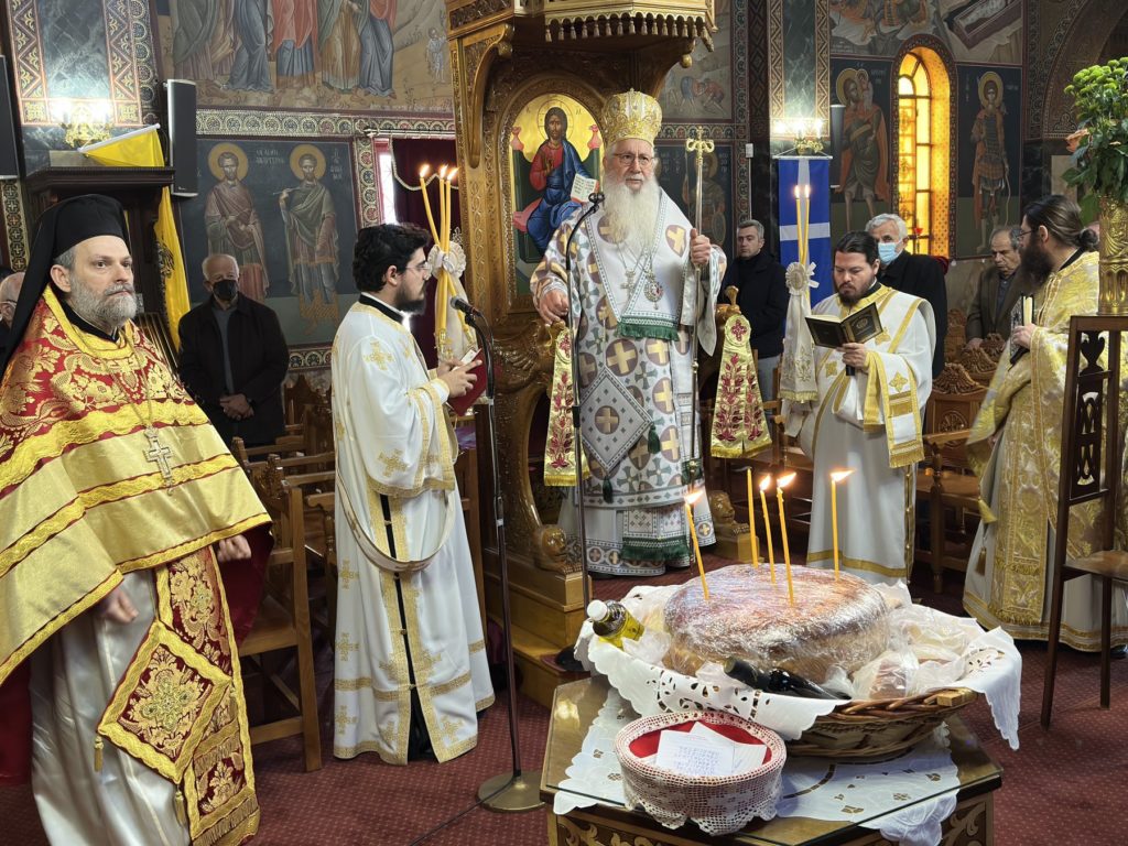 Εορτή του Αγίου Αθανασίου στην Ιερά Μητρόπολη Θηβών