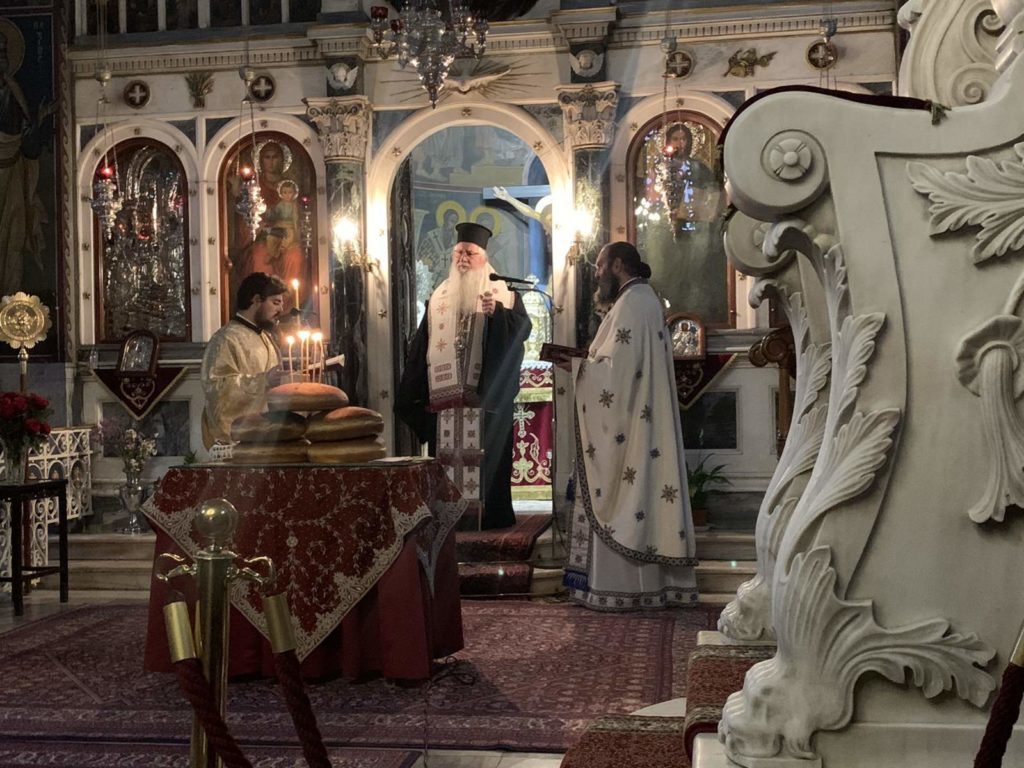 Εορτή Τριών Ιεραρχών στην Ιερά Μητρόπολη Θηβών