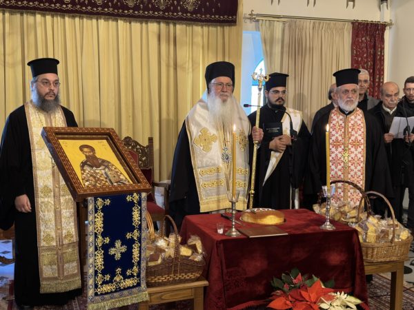 Θεία Λειτουργία και τη Δοξολογία για το νέο έτος από τον Μητροπολίτη Θηβών