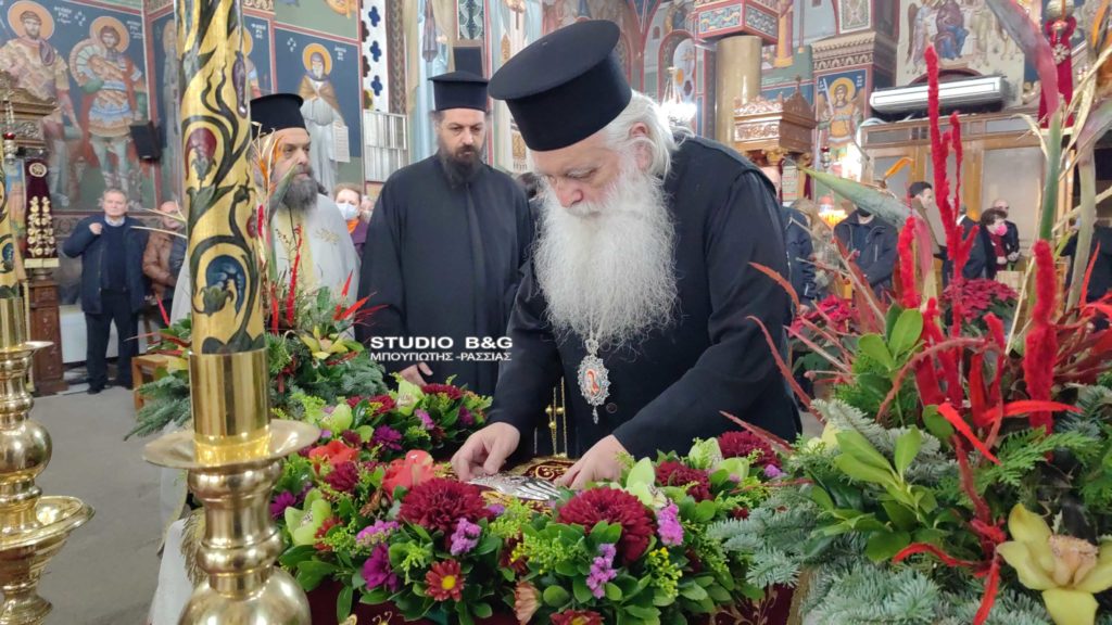 Υποδοχή Ιερού Λειψάνου της Οσίας Γαβριηλίας στο Μέρμπακα Αργολίδας
