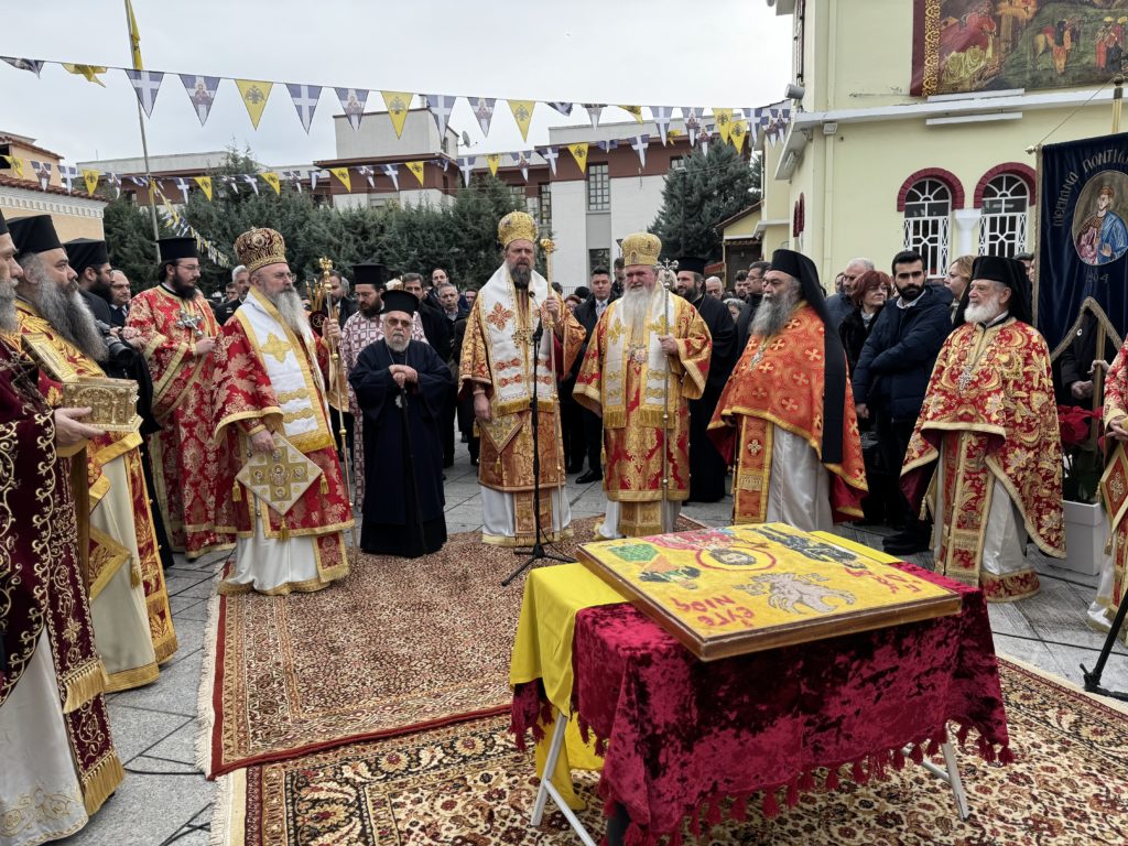 Η εορτή του Πολιούχου της προσφύγουπολης Καλαμαριάς, Αγίου Ευγενίου Τραπεζουντίου