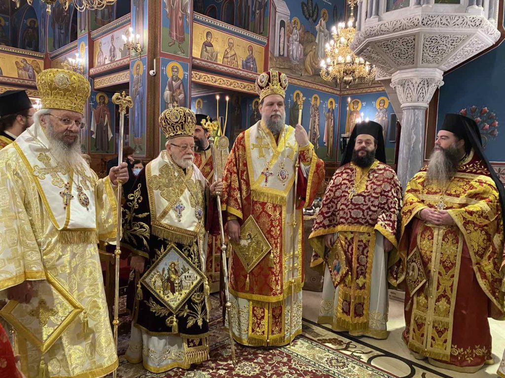 Η εορτή του Οσίου Μακαρίου του Αιγυπτίου και τα ονομαστήρια του Μητροπολίτη Ανέων στη Νέα Ιωνία