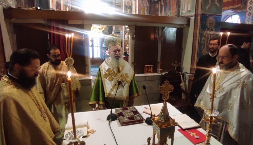 Χαλκίδος Χρυσόστομος: Ο Άγιος Γρηγόριος κεκαθαρμένος ενώθηκε με τον Θεό διά της Χάριτος