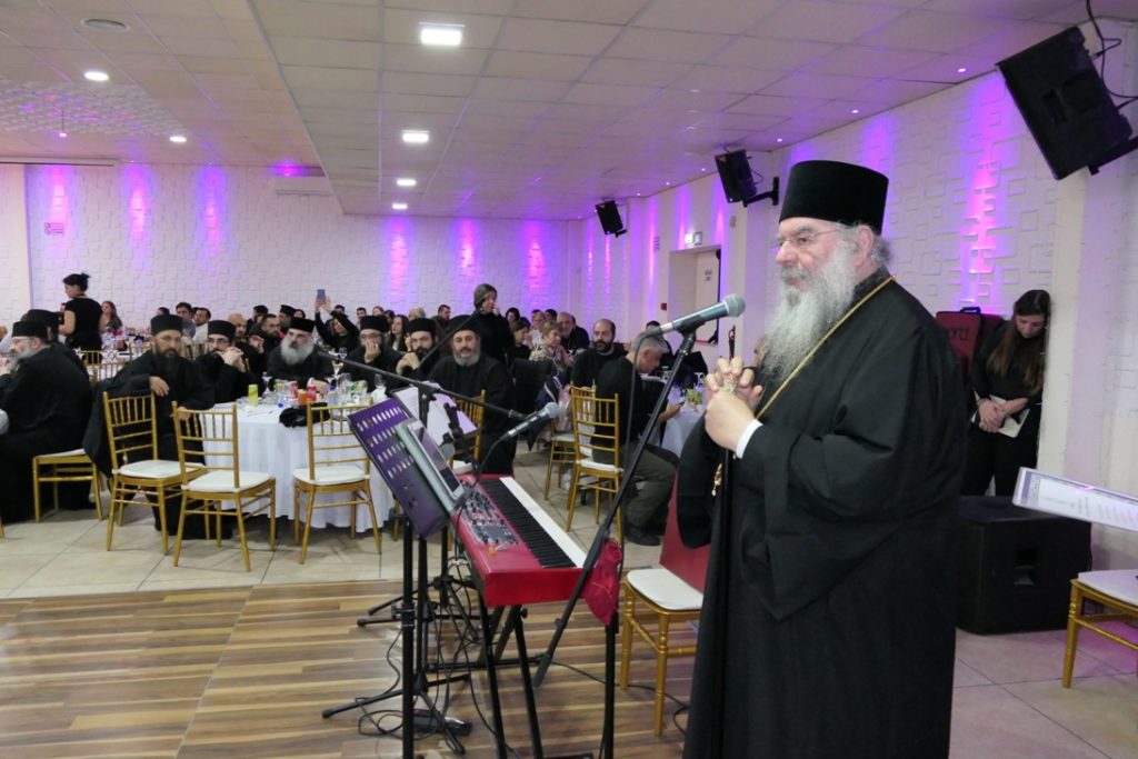 Ο Λεμεσού Αθανάσιος σε δείπνο συνεργατών της Ιεράς Μητρόπολης