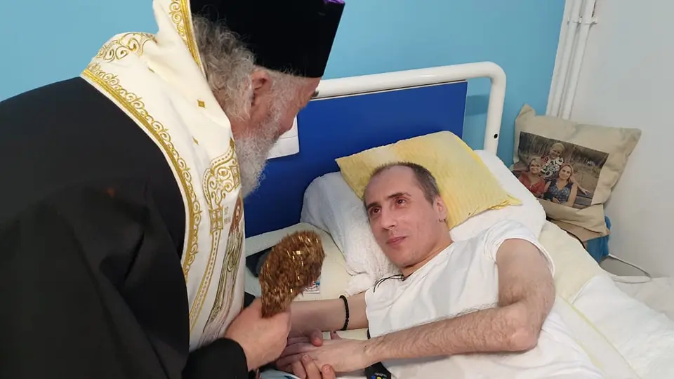 Arhiepiscopul Dunării de Jos a vizitat un cămin de îngrijiri paliative din Brăila