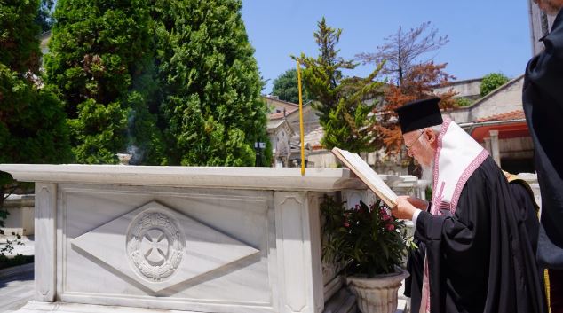 Ο Οικουμενικός Πατριάρχης τίμησε τη μνήμη του προκατόχου του, Πατριάρχου Βασιλείου Γ´