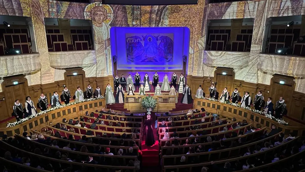 Corul Madrigal la Palatul Patriarhiei de Ziua Culturii Naționale: PS Paisie Sinaitul l-a omagiat pe Eminescu (LIVE)