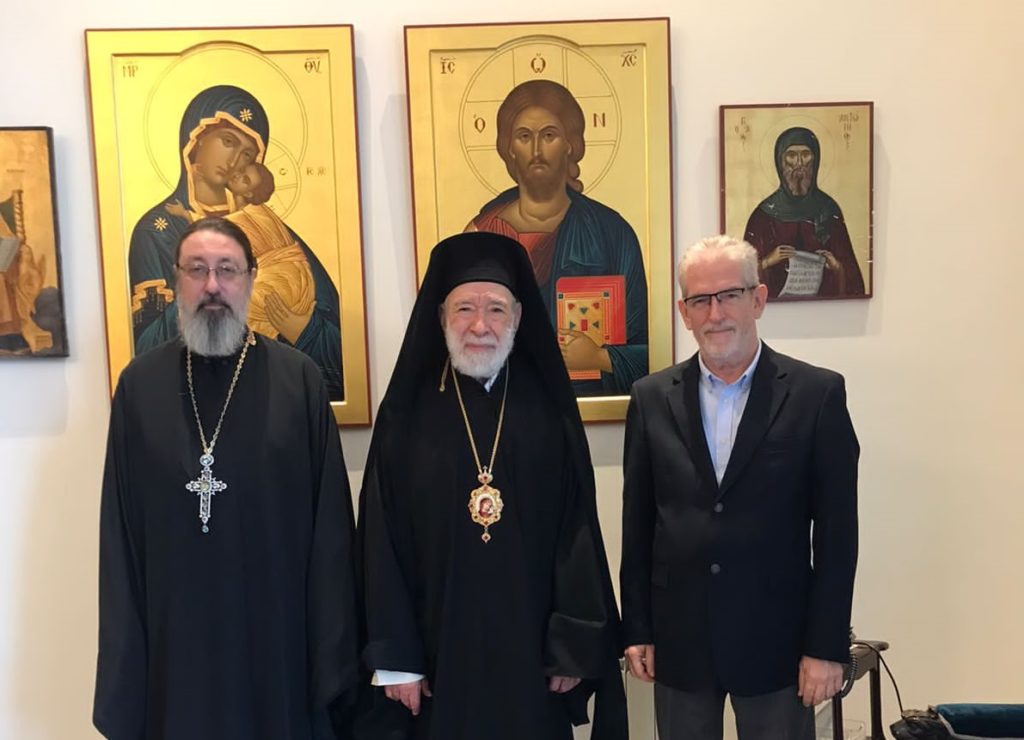 Состоялась встреча представителя Русской Православной Церкви с митрополитом Бейрутским Илией