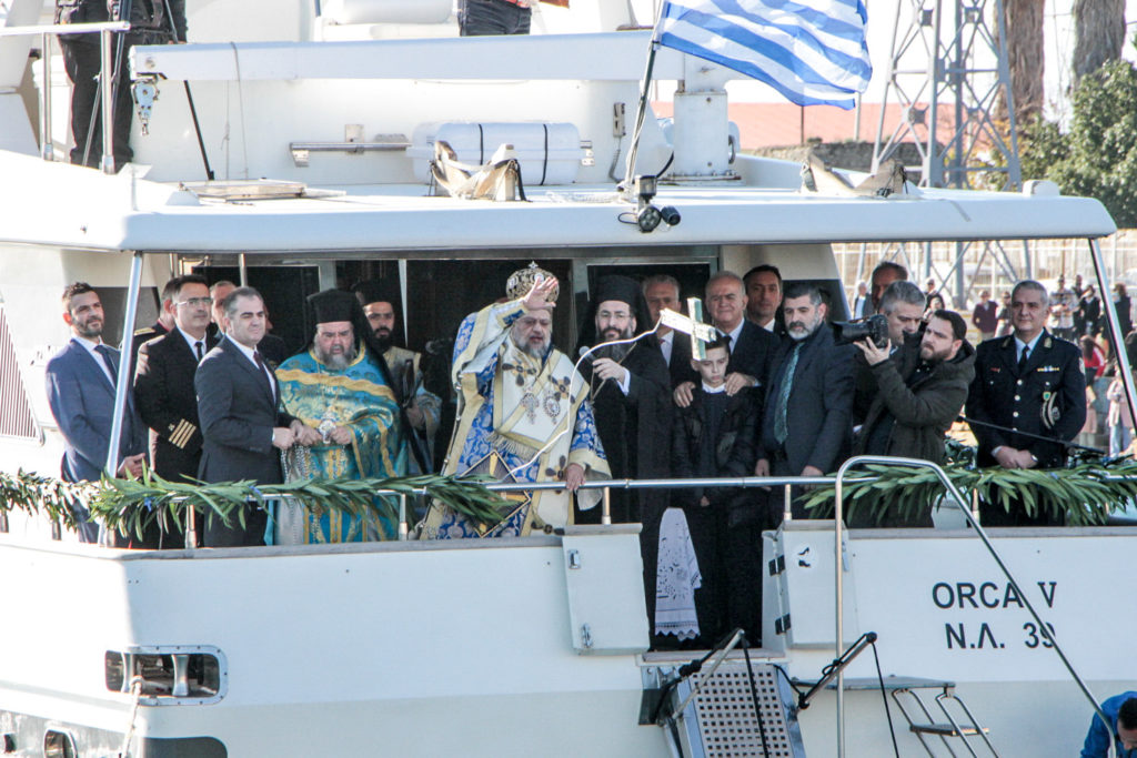 Ο εορτασμός των Θεοφανείων στην Καλαμάτα