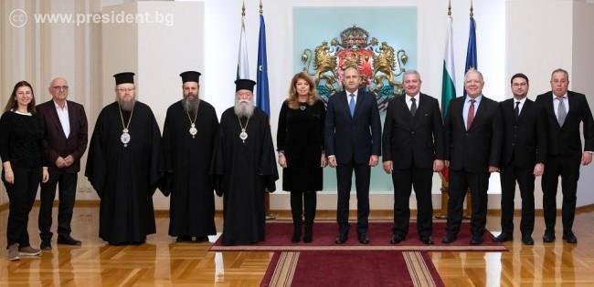 Президентът се срещна с представители на Св. Синод и на българските храмове в Турция