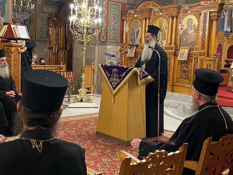 Αγιολογική Σύναξη για τον Όσιο Βησσαρίωνα τον Αγαθωνίτη στον Βόλο