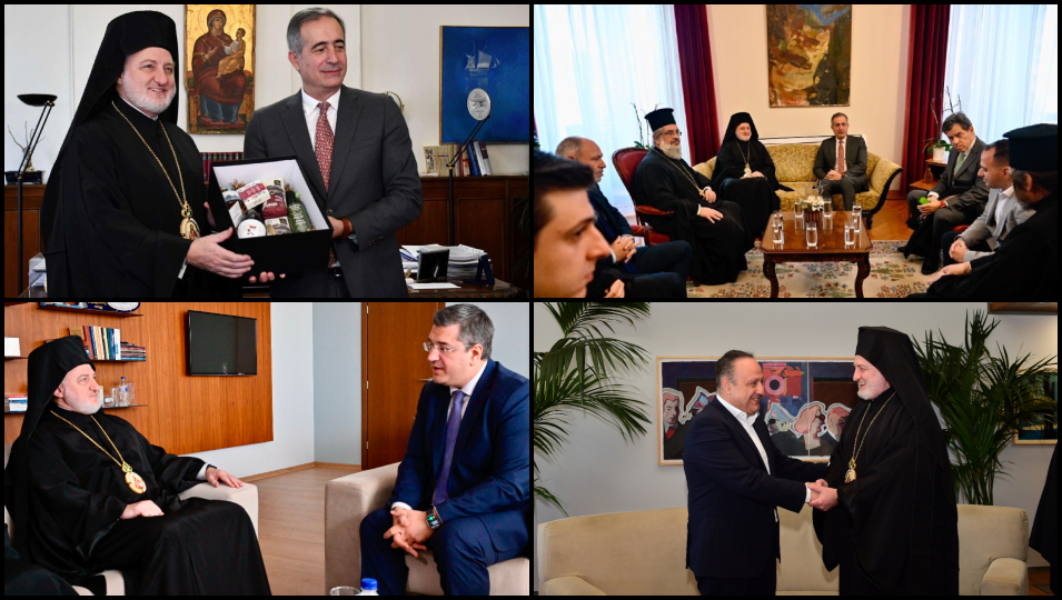 Συνεχίζονται οι συναντήσεις του Αρχιεπισκόπου Αμερικής στη Θεσσαλονίκη