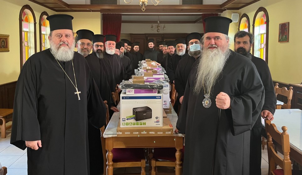 Παράδοση Ψηφιακού Κόμβου στην Ιερά Μητρόπολη Νέας Κρήνης και Καλαμαριάς