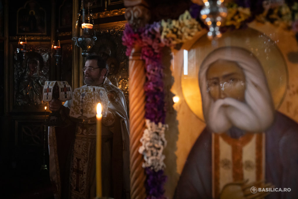 Sfântul Serafim de Sarov, model desăvârșit de smerenie, a fost cinstit la Biserica Sf. Nicolae – Tabacu din București