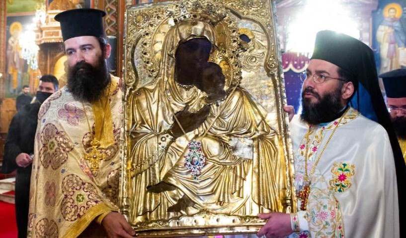 Ενθρόνιση Θαυματουργού Εικόνος  «Παναγίας Υπαπαντής» στην Καλαμάτα