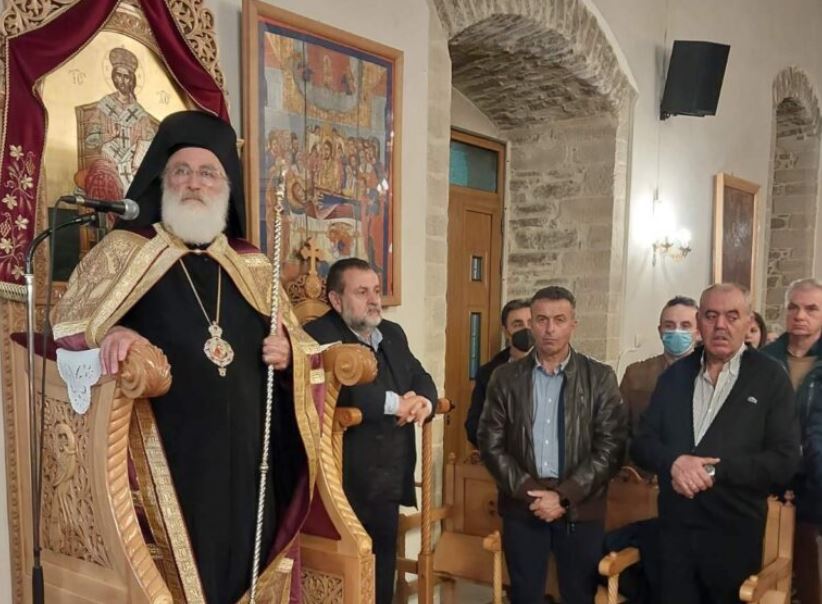 Εσπερινός Αγίου Αντωνίου στον Σκινιά Μονοφατσίου