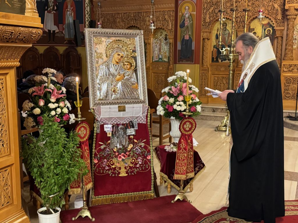 Παράκληση ενώπιον της Ιεράς Εικόνος της Παναγίας «Γιάτρισσας» στην Κίσαμο
