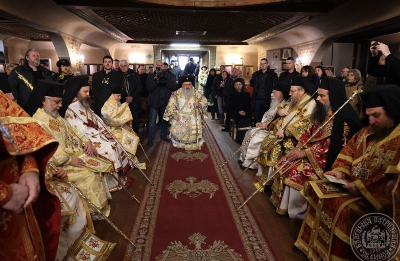 Заупокойна св. литургия и погребение на Сливенския митрополит Йоаникий