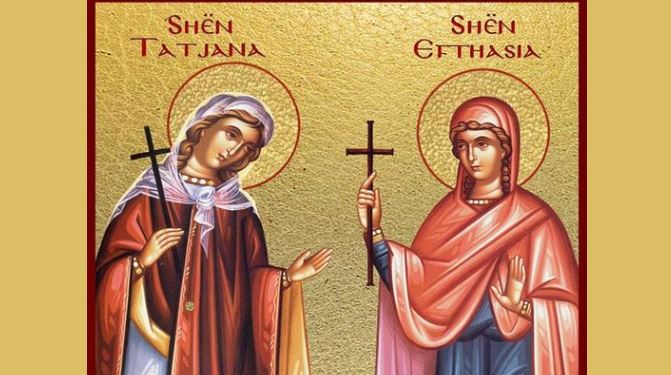 Dëshmorët Tatjana, dhjakone; Efthasia, Mertiu. Oshënar Ilia, çudibërës. Provi i Veronës