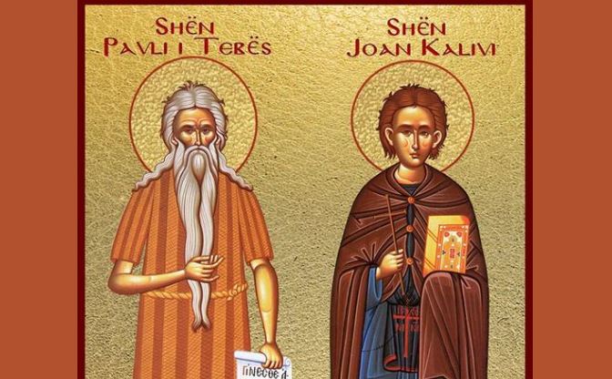 Oshënar Pavli i Tebës. Oshënar Joan Kaliviti. Oshënar Mauri. Dëshmor Pansofi