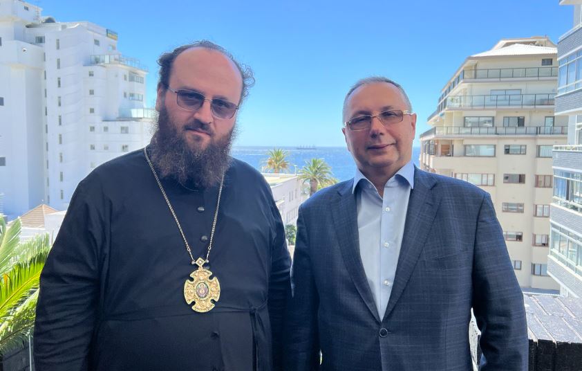 Епископ Зарайский Константин встретился с генеральным консулом России в Кейптауне