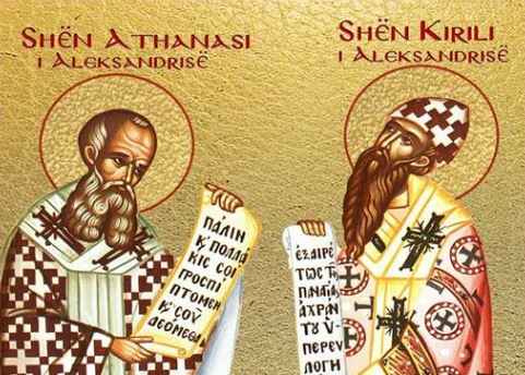 Oshënarët Athanasi e Kirili të Aleksandrisë. Dëshmore Theodhula dhe shokët e saj; Eladhi, Voithi, Evagri, Makari