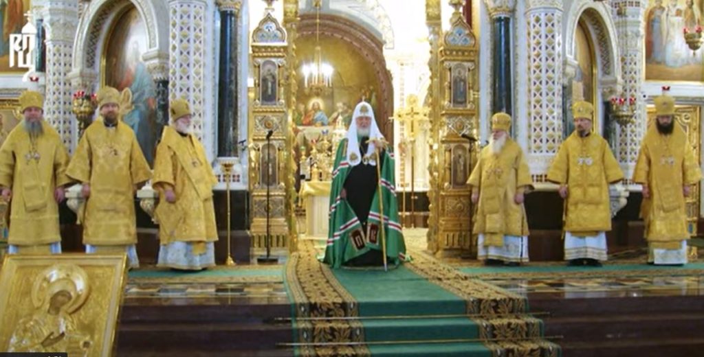 Патриаршая Литургия в Храме Христа Спасителя предварила открытие XXXII Международных Рождественских чтений