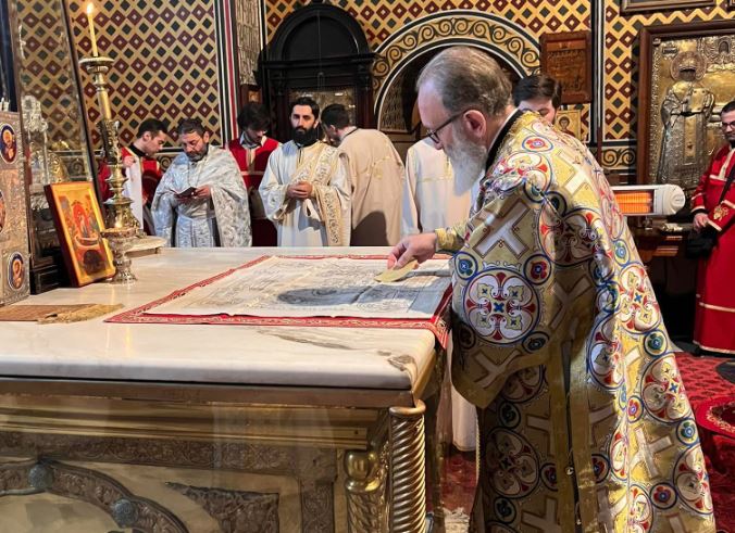 საზეიმო წირვა თბილისის ყოვლადწმინდა ღვთისმშობლის მიძინების სახელობის (სიონი) საპატრიარქო ტაძარში.